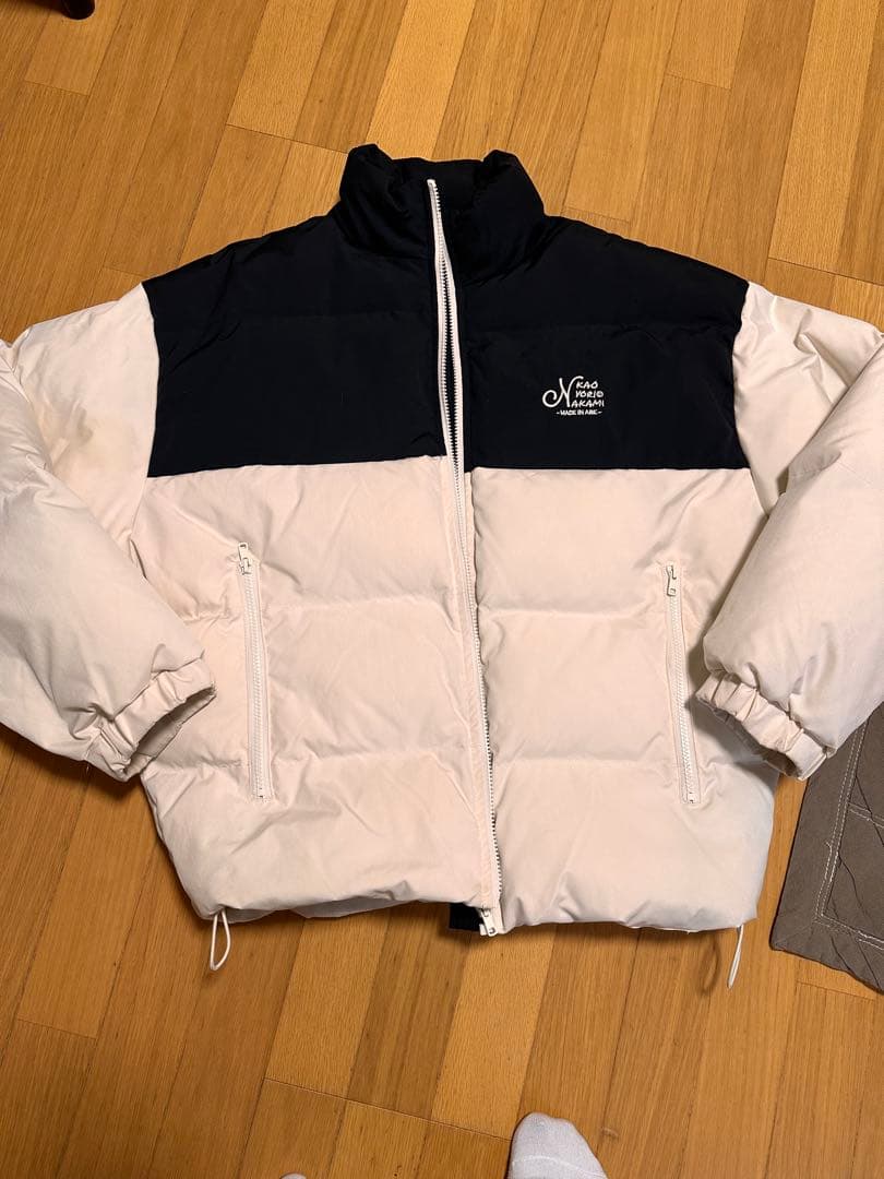 Kao Yori Nakami ダウンジャケット ホワイト/ブラック