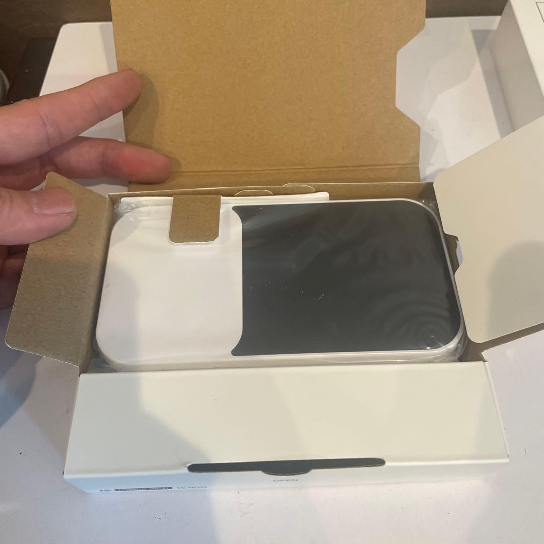 新品未使用HYBRID Wi-Fi 5G NC03 モバイルルータクレードル付き