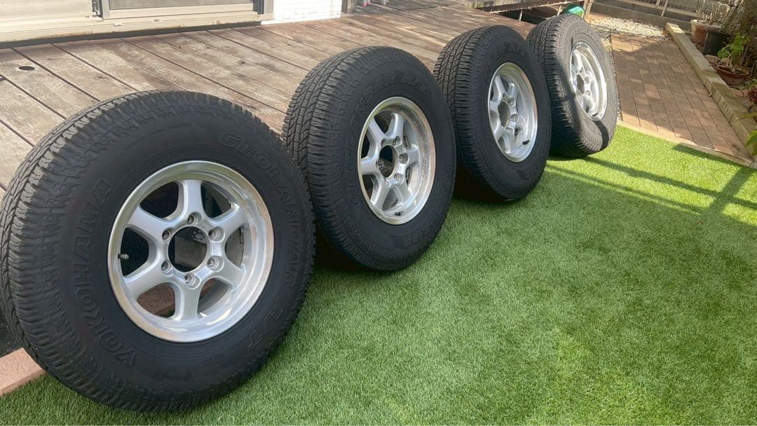 デリカ　スペースギア　15インチ　タイヤ、ホイール　2025年製