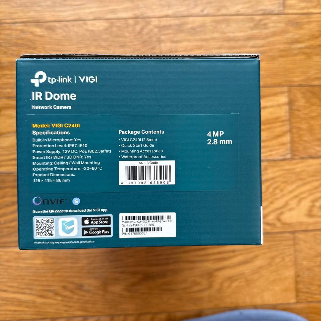 ネットワークカメラ　tp-link VIGI