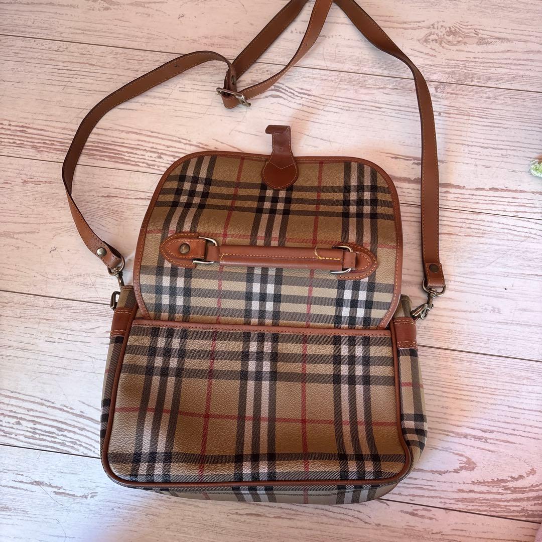 チェック柄ショルダーバッグ