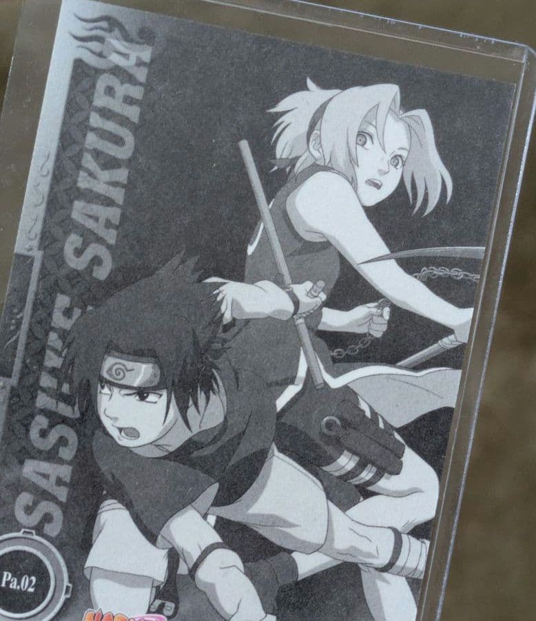 ナルト シルバーエッチングカード Pa.02