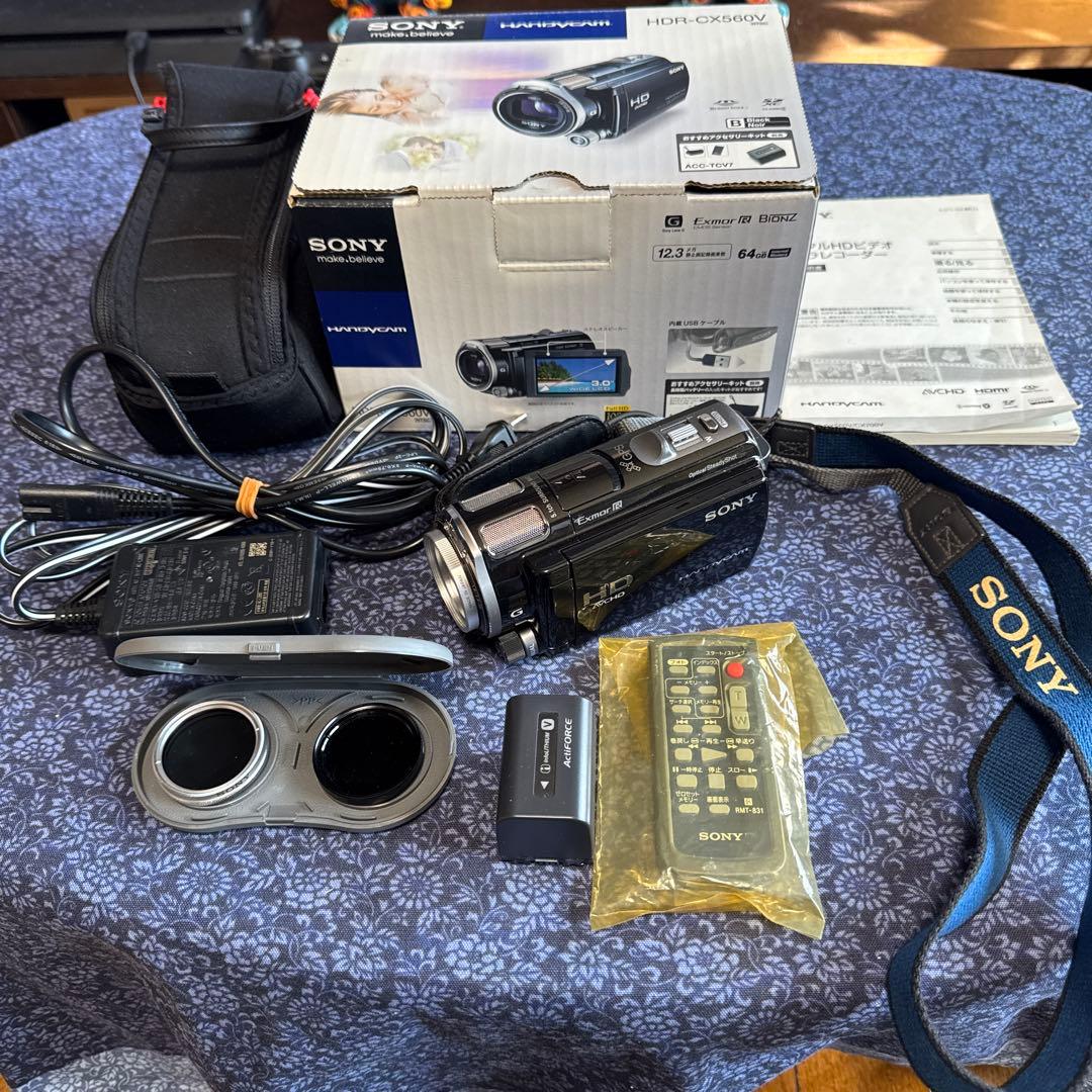 SONY ソニー HDR-CX560V デジタルHDビデオカメラ【美品】