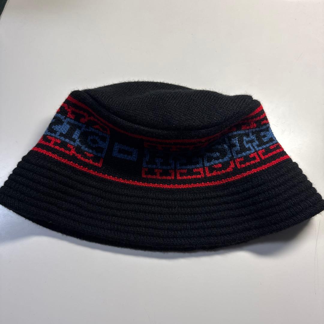 【即完売品】HYSTERIC GLAMOUR バケットハット 黒 赤　メンズ