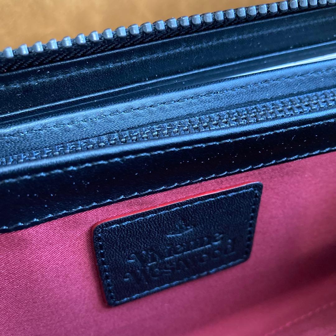 Vivienne Westwood 長財布 レッドロゴ