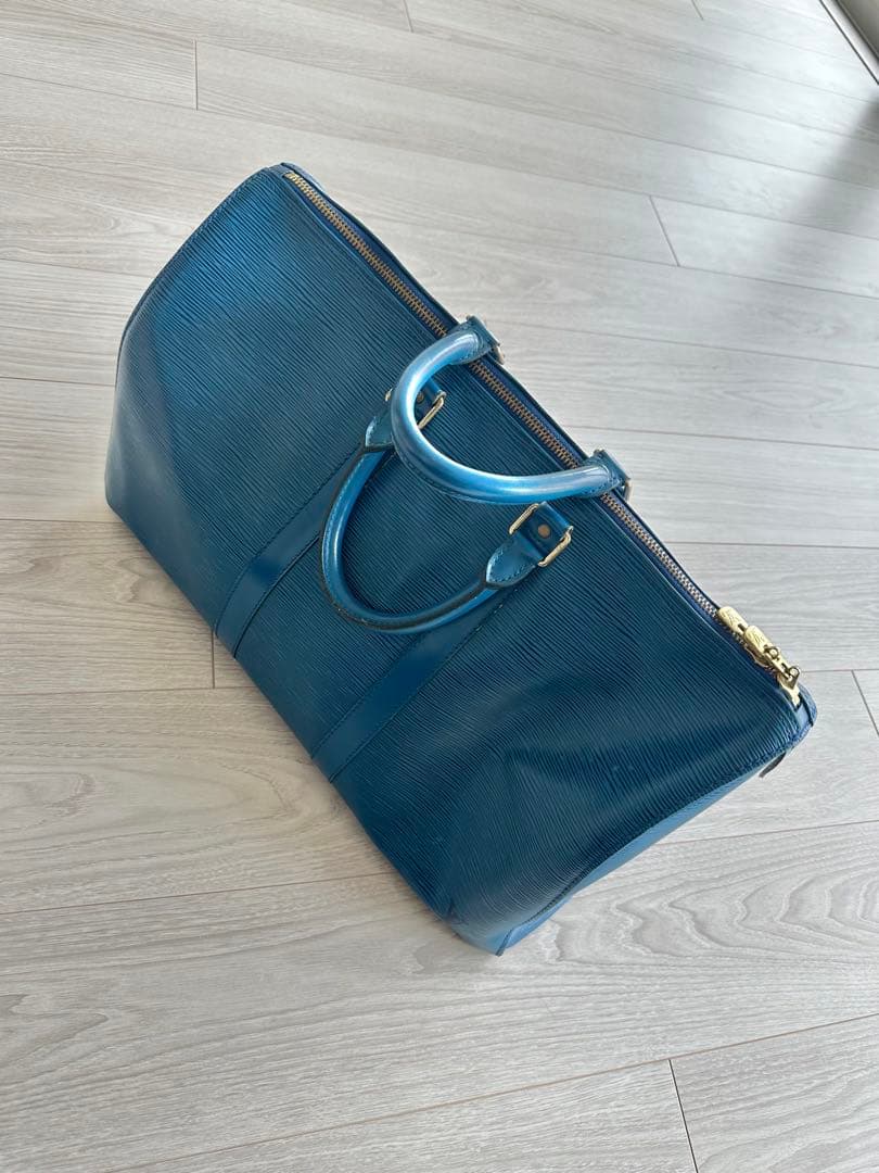 Louis Vuitton ルイヴィトン ボストンバッグ 青