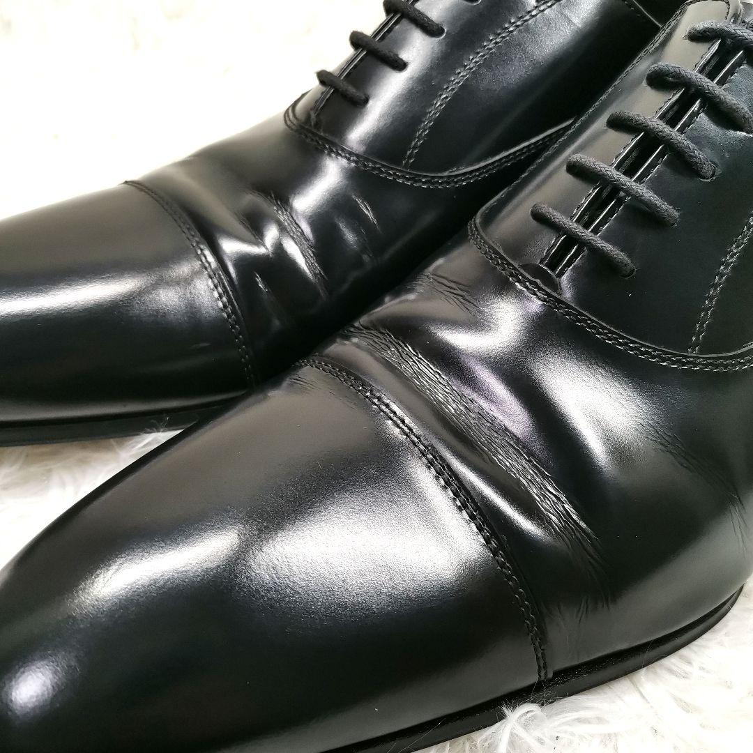 【美品】REGAL　リーガル　ストレートチップ　011R　ブラック　27cm