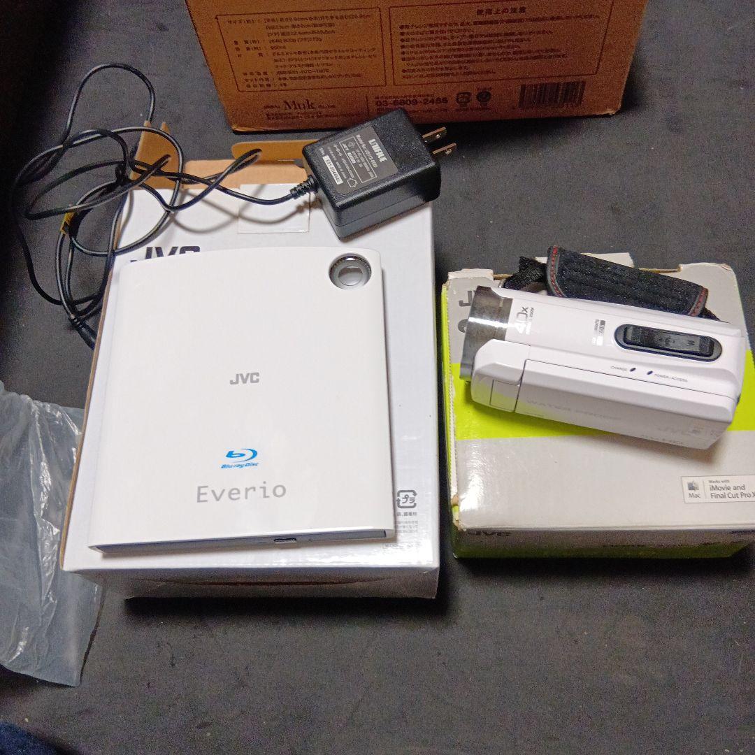 JVC Everio GZ-B800-W デジタル ビデオカメラ CU-BD5