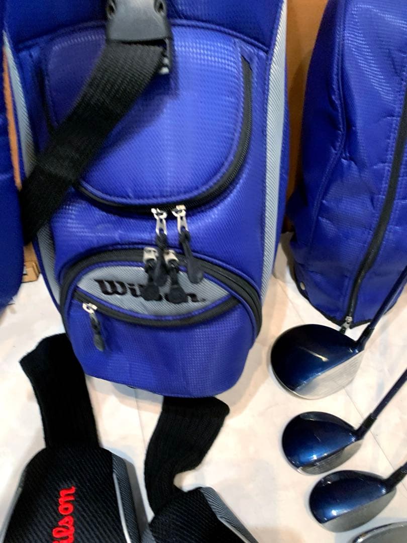 良品　ウィルソン　ゴルフクラブ　本格フルセット　優しい