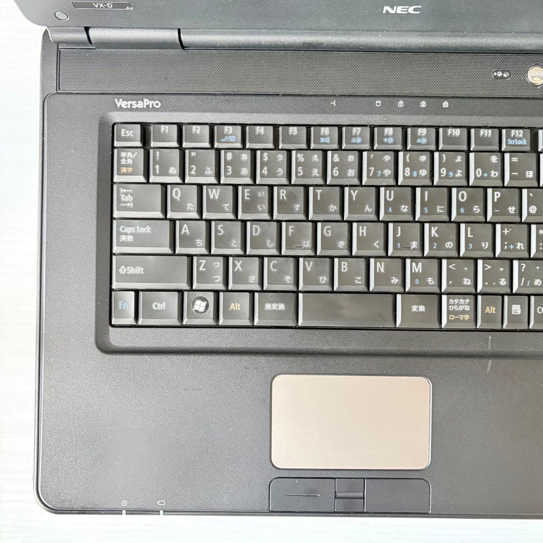 NECノートPC PC-VK22LXZCD /初期化済みDVD付 /起動確認済み