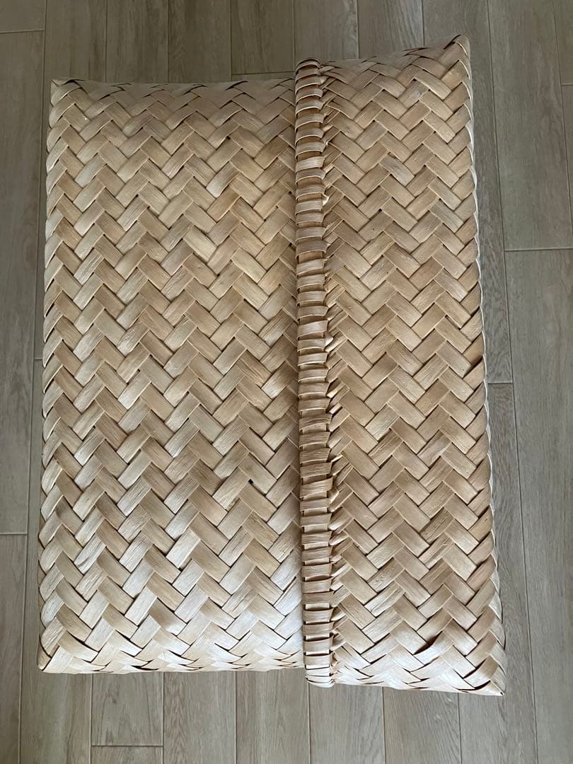 イタヤカエデ　カゴ　籠　バスケット