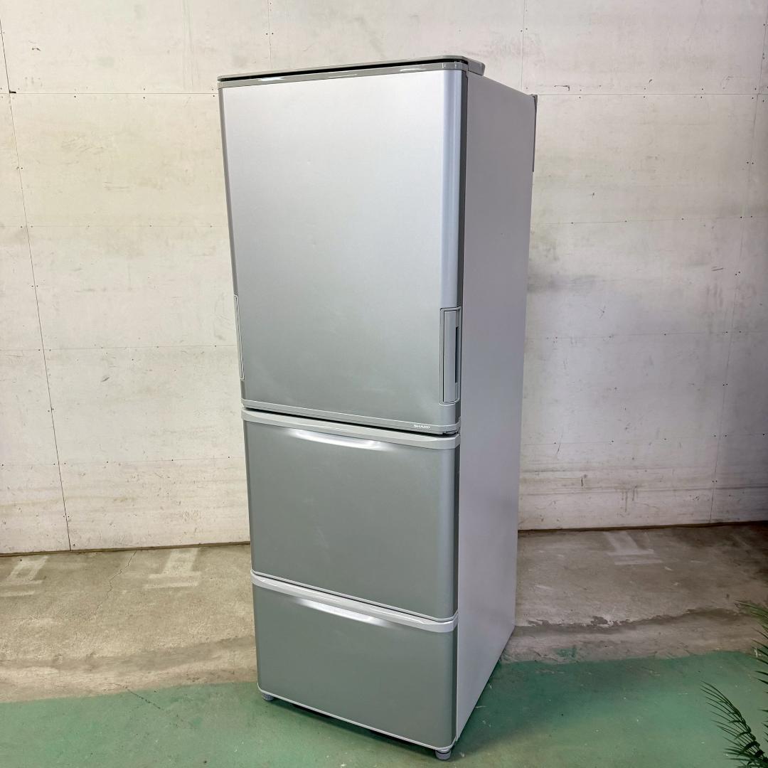 SHARP 3ドア 冷蔵庫 大型 350L 2020年製 KR0187