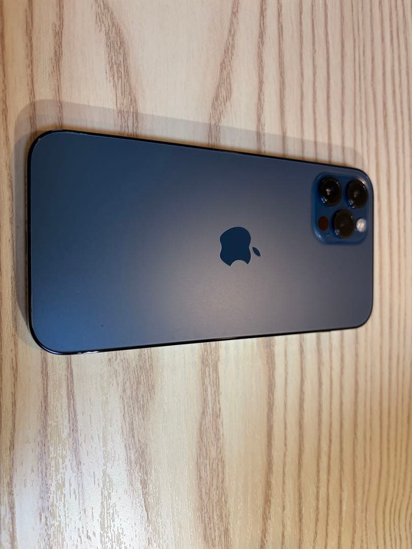 美品【パシフィックブルー】iPhone12pro 128GB版