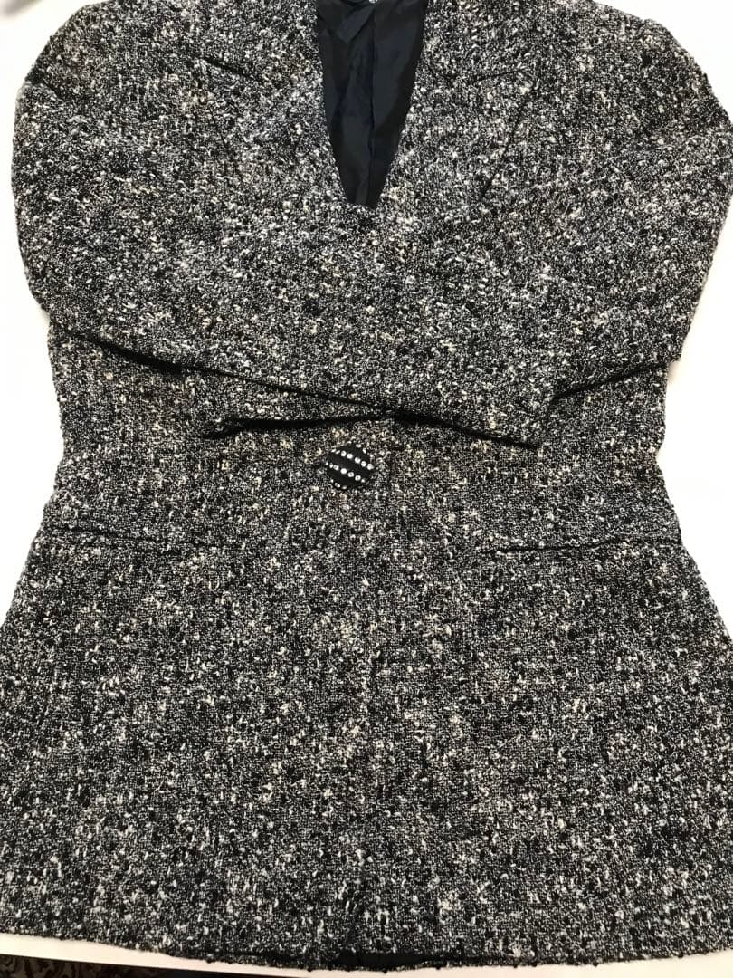 Pianoforte di MaxMara ジャケット グレー系fox付き