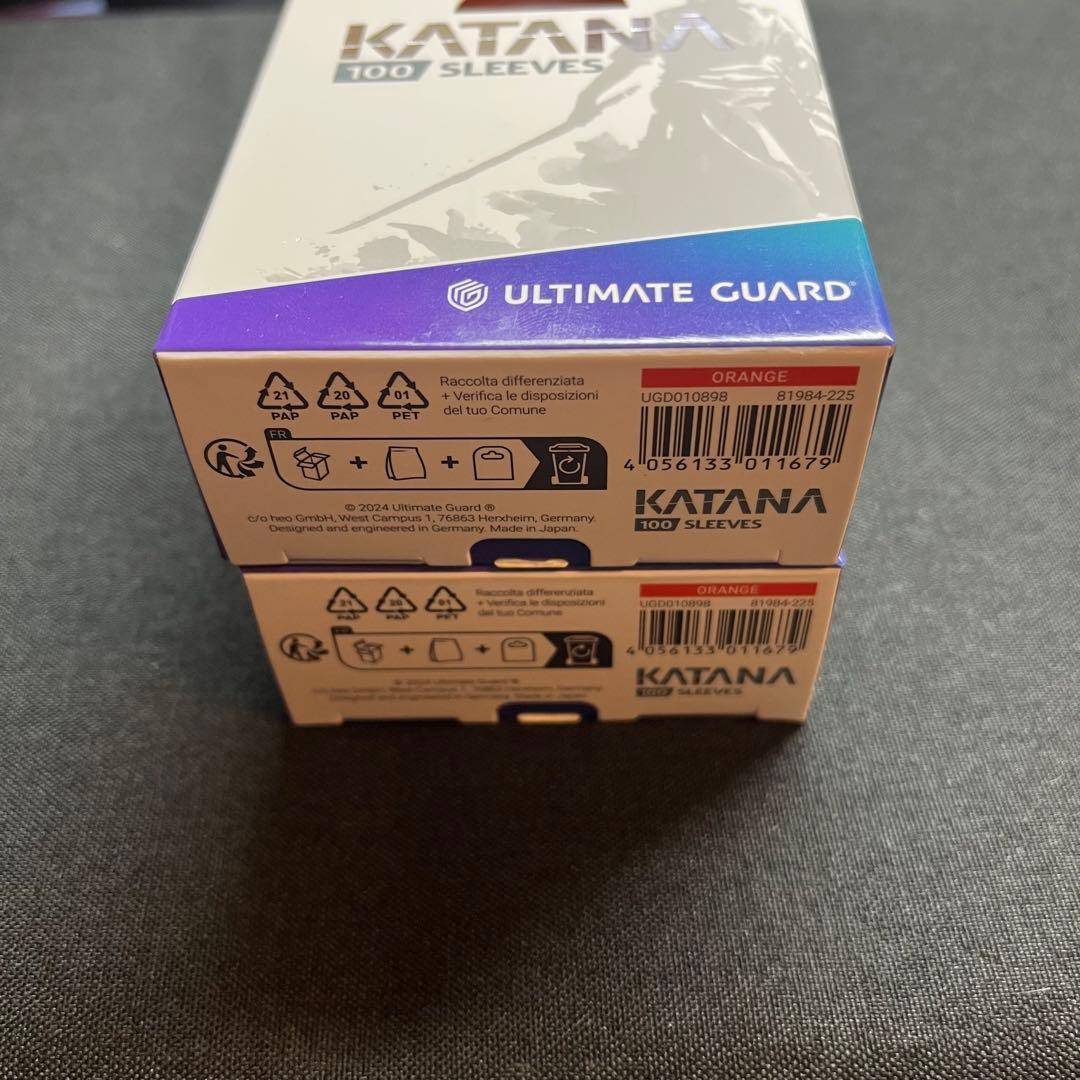 アルティメットガード Katana スリーブ 標準サイズ 100枚入 8箱