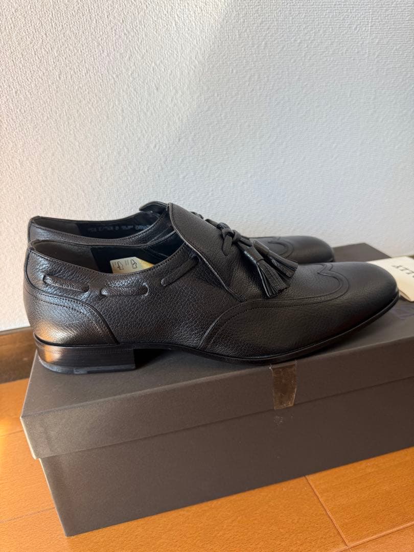 BALLY ブラック ローファー タッセル　サイズ5.5