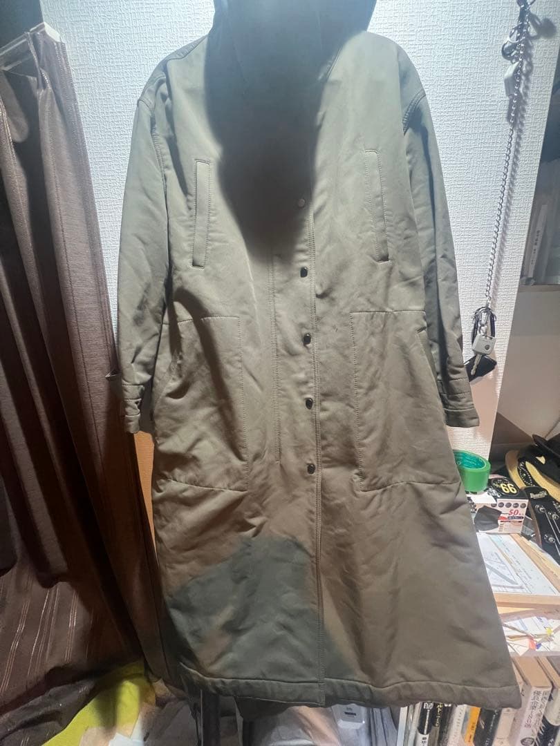 PLAIN PEOPLE プレインピープル 裏起毛モッズ風コート