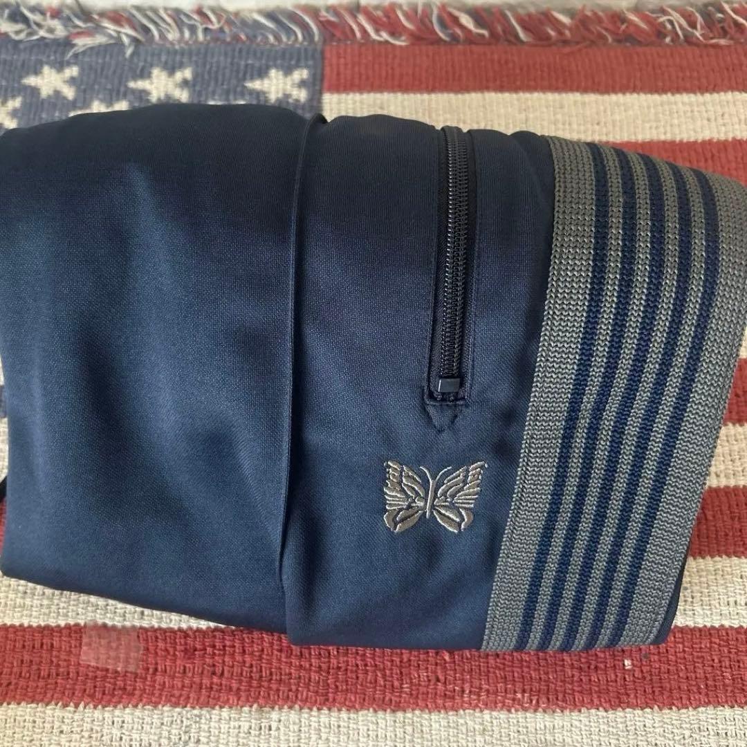 ニードルス ジャージパンツ ネイビー　トラックパンツ 新古品　M