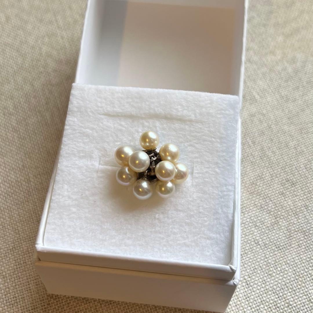 e.m. パール 片耳ピアス