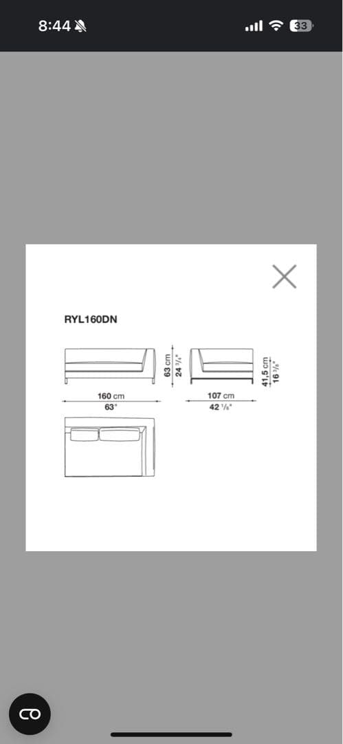 B&B Italia Ray コーナーソファー