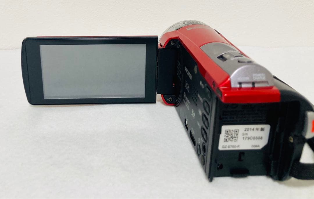 『動作確認済』JVC Everio GZ-E700-R ハイビジョンビデオカメラ