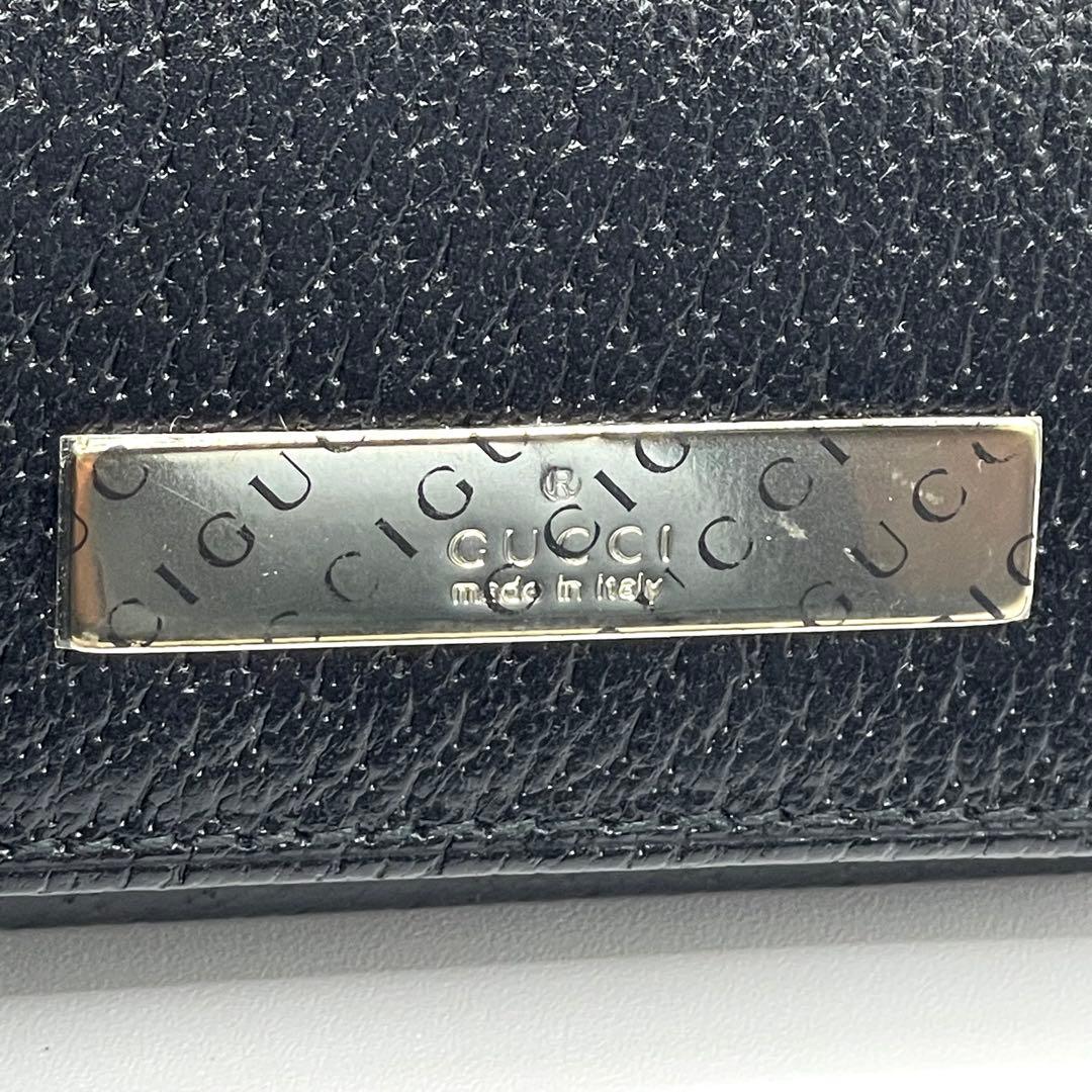 ✨未使用✨GUCCI グッチ レザー 6連 キーケース 黒 ユニセックス