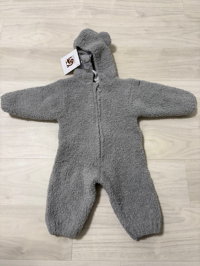kashwere ベアロンパース グレー 6-12m 未使用