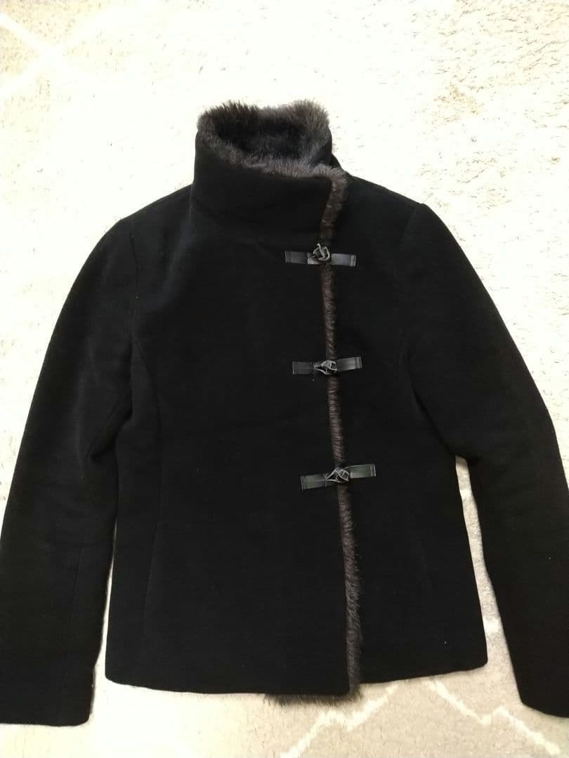 VIVIENNE TAM アンゴラ混 ショートコート サイズ1