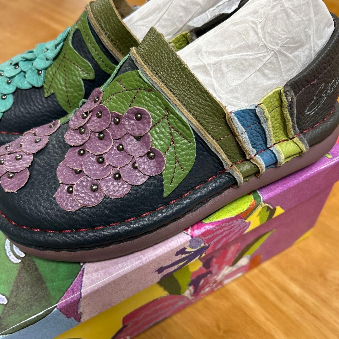 エスタシオンのレザー靴　S S