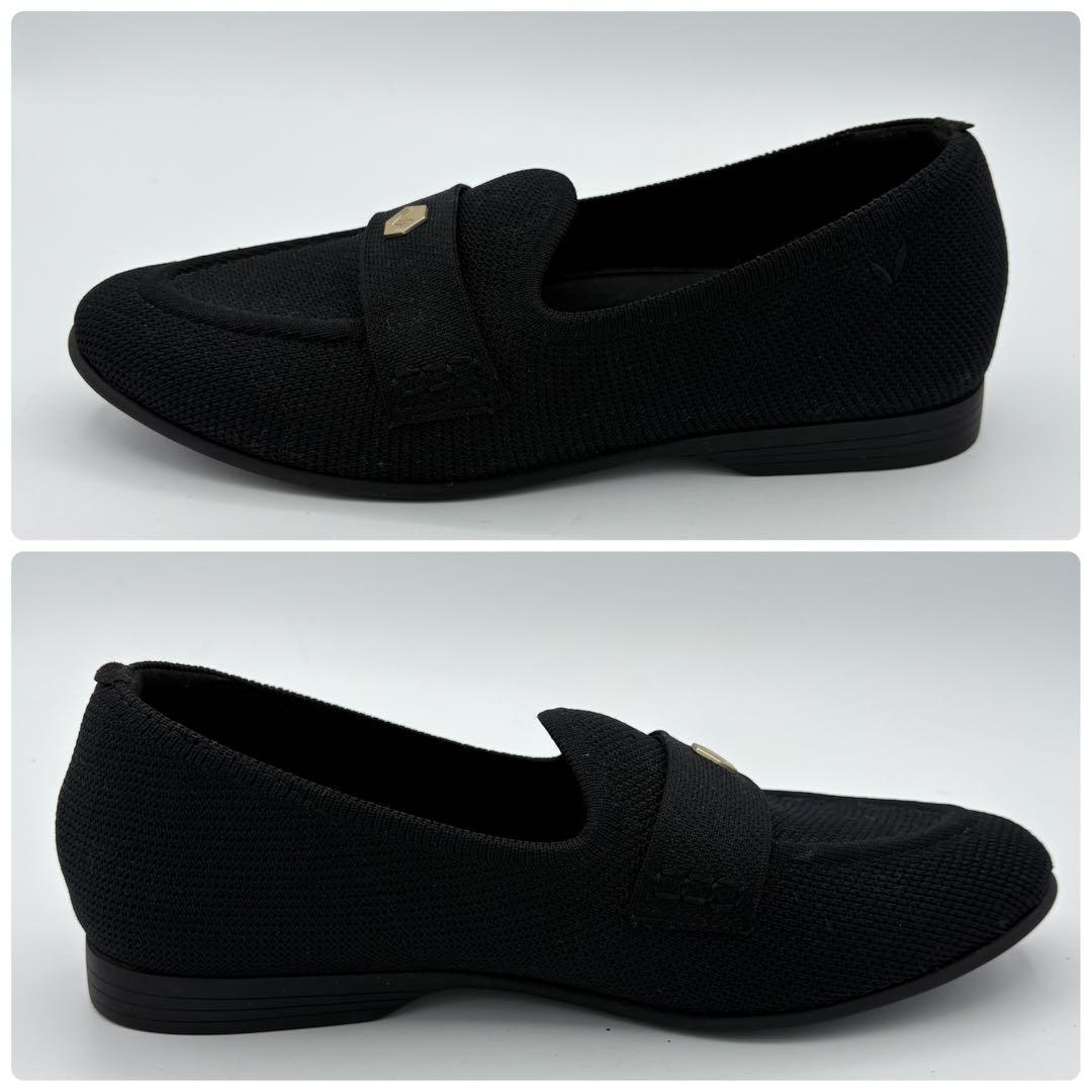 美品！ヴィバイア　アーモンドトゥ ペニーローファー　Eloise 24cm