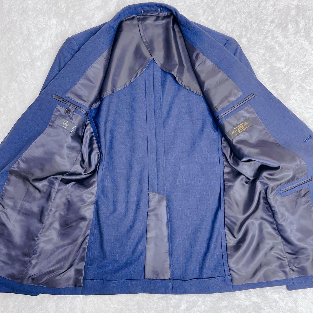 nano universe スーツ セットアップ REDA ブルー サイズ48