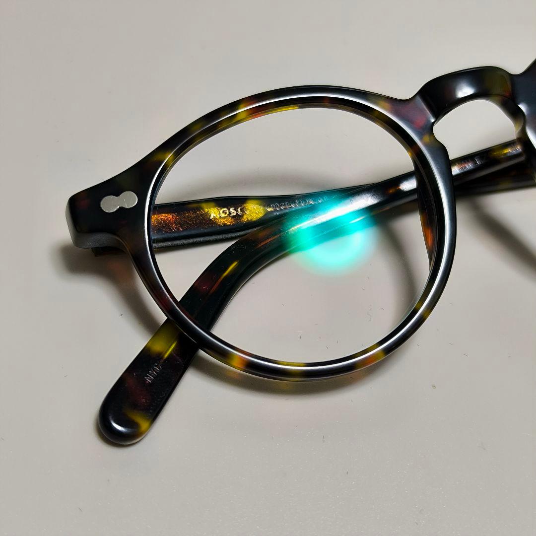 モスコット MILTZEN 46 調光レンズ ブラウン サングラス メガネ