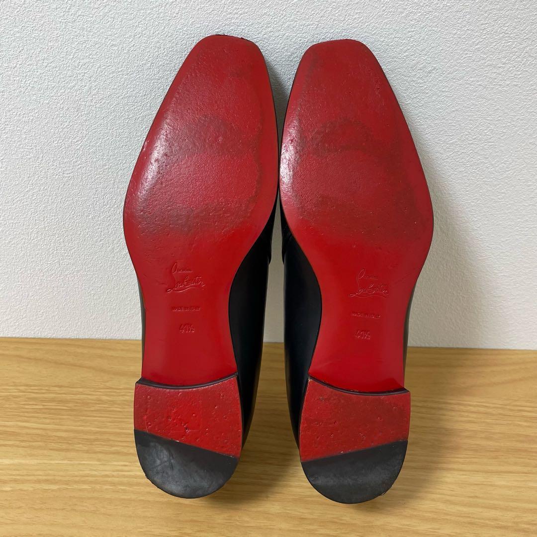 クリスチャンルブタン ドレスシューズ 革靴 ブラック　41.5
