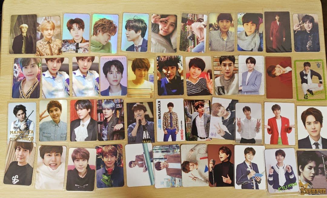 SUPER JUNIOR キュヒョン KYUHYUN トレカ　まとめ売り