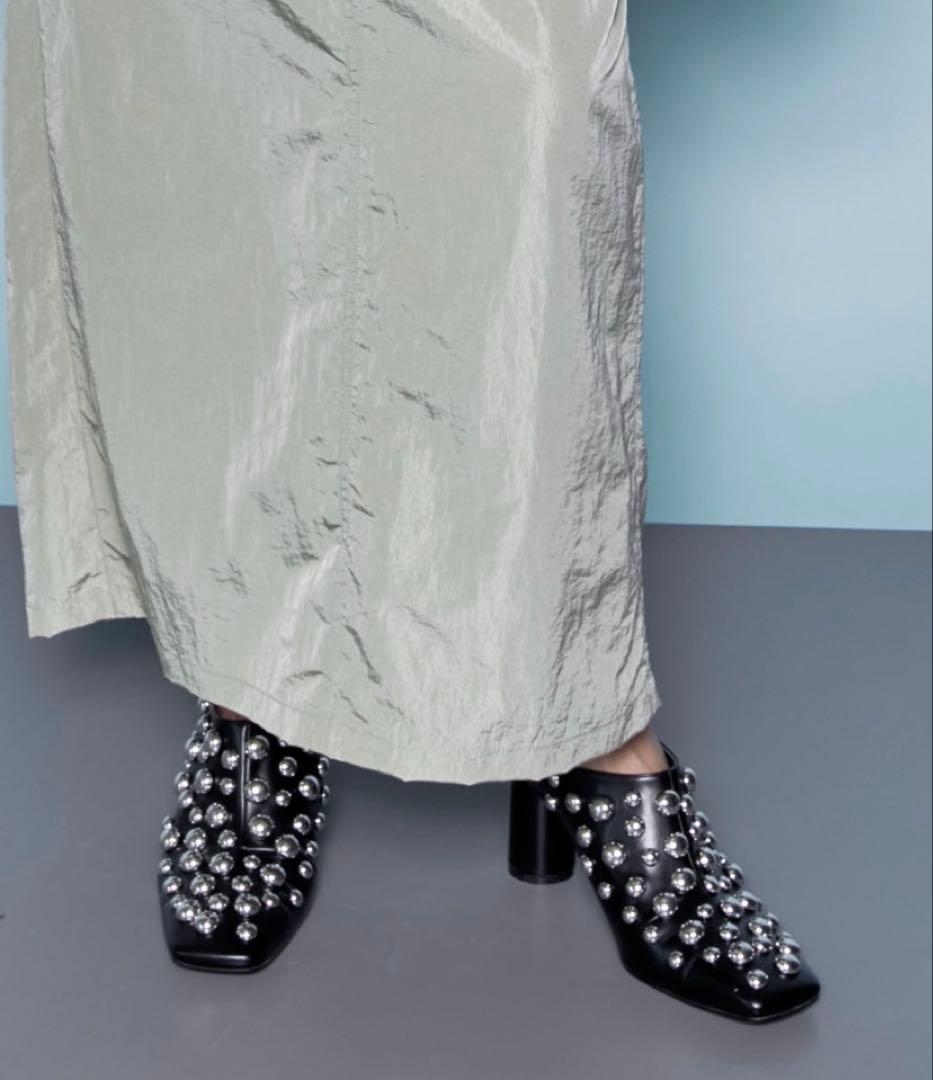 メゾンスペシャル！グロメットミュールサンダル