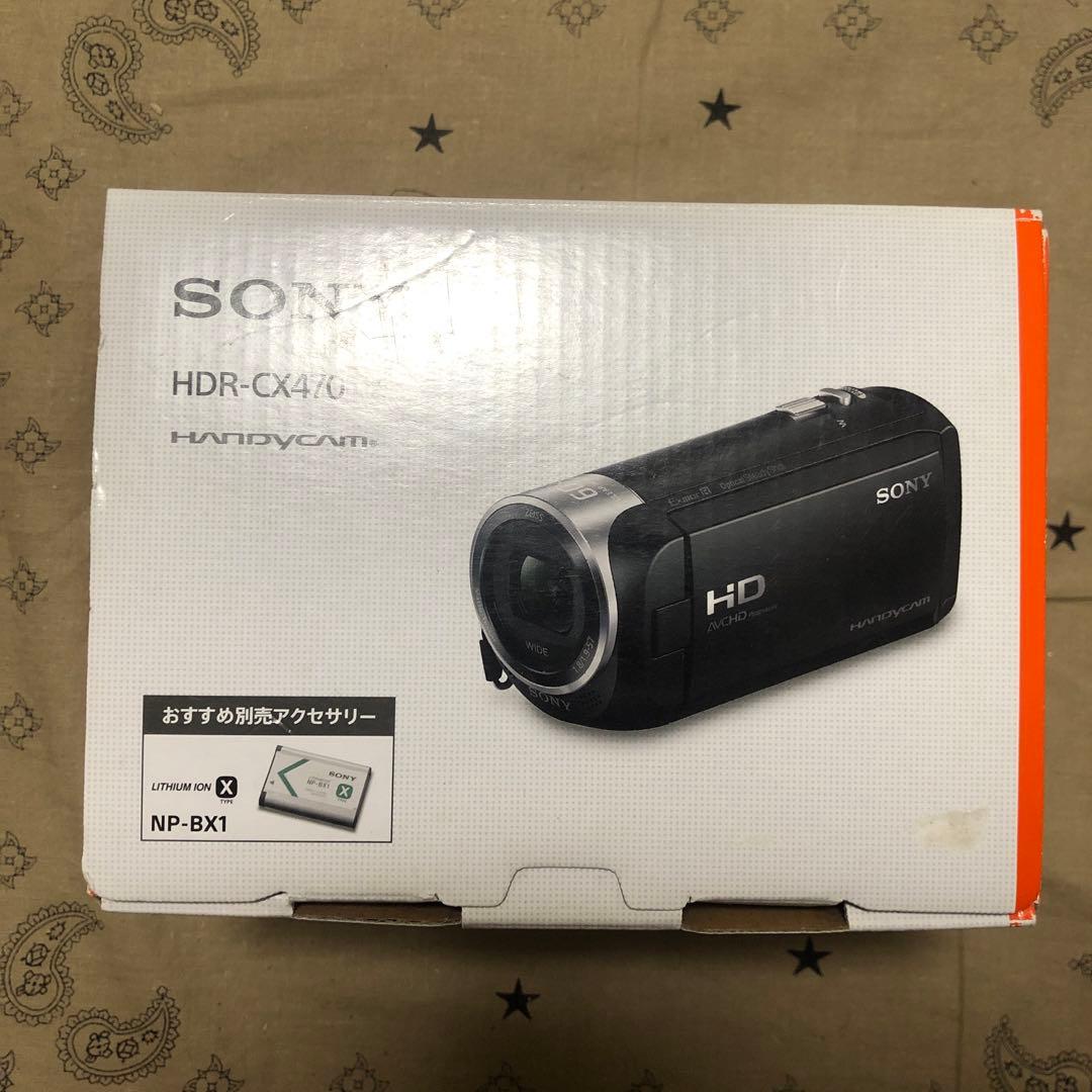 ほぼ新品 SONY HDR-CX470 ビデオカメラ