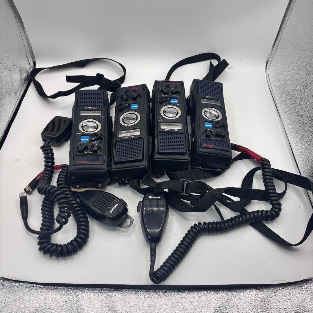 専用　昭和レトロ　RJ-480D National トランシーバー 4台