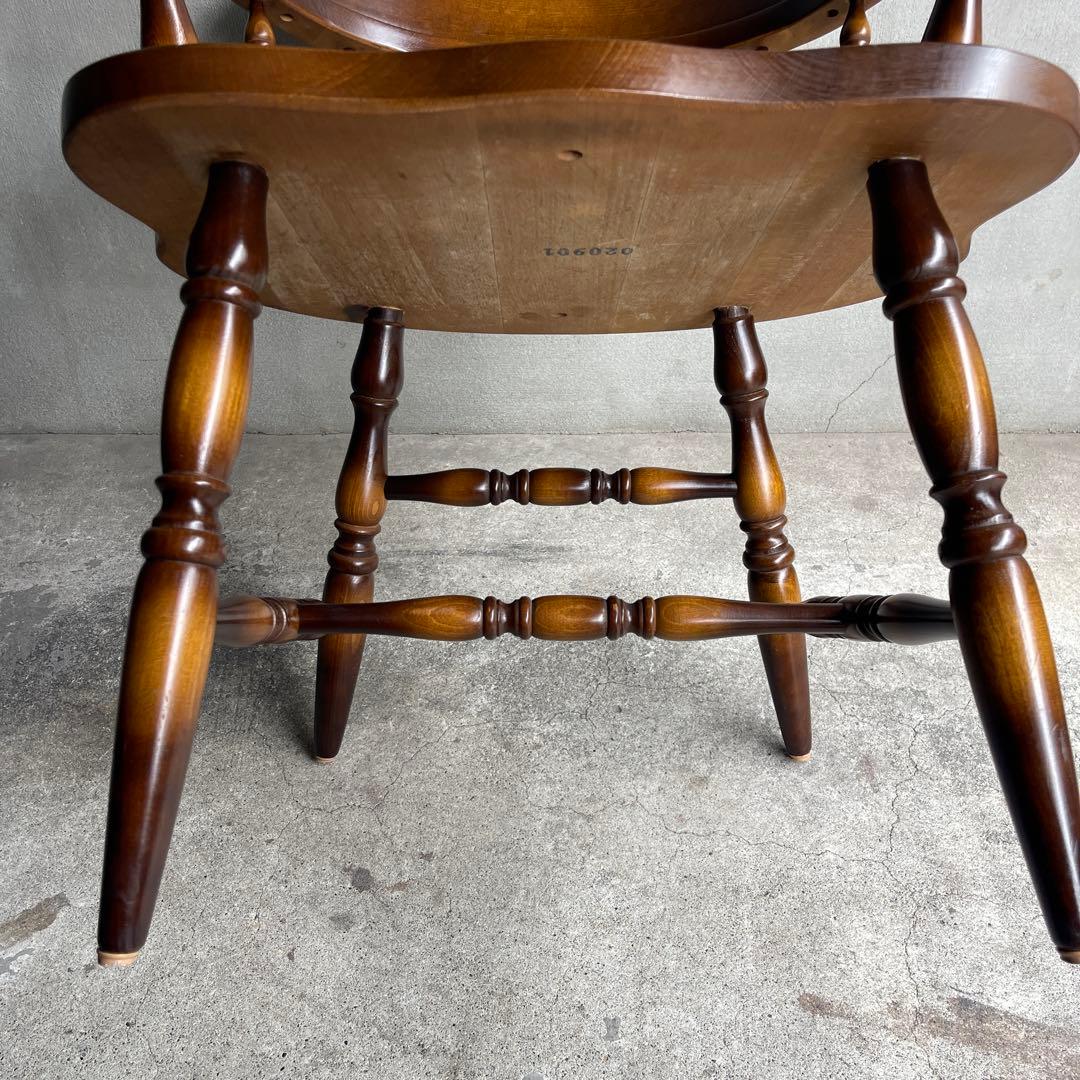 飛騨産業　キツツキマーク　ウィンザーアームチェア　キャプテンチェア