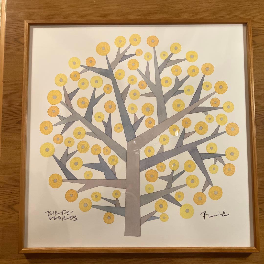 バーズワーズ　アートフレーム【TREE OF HOPE】60サイズ　ポスター