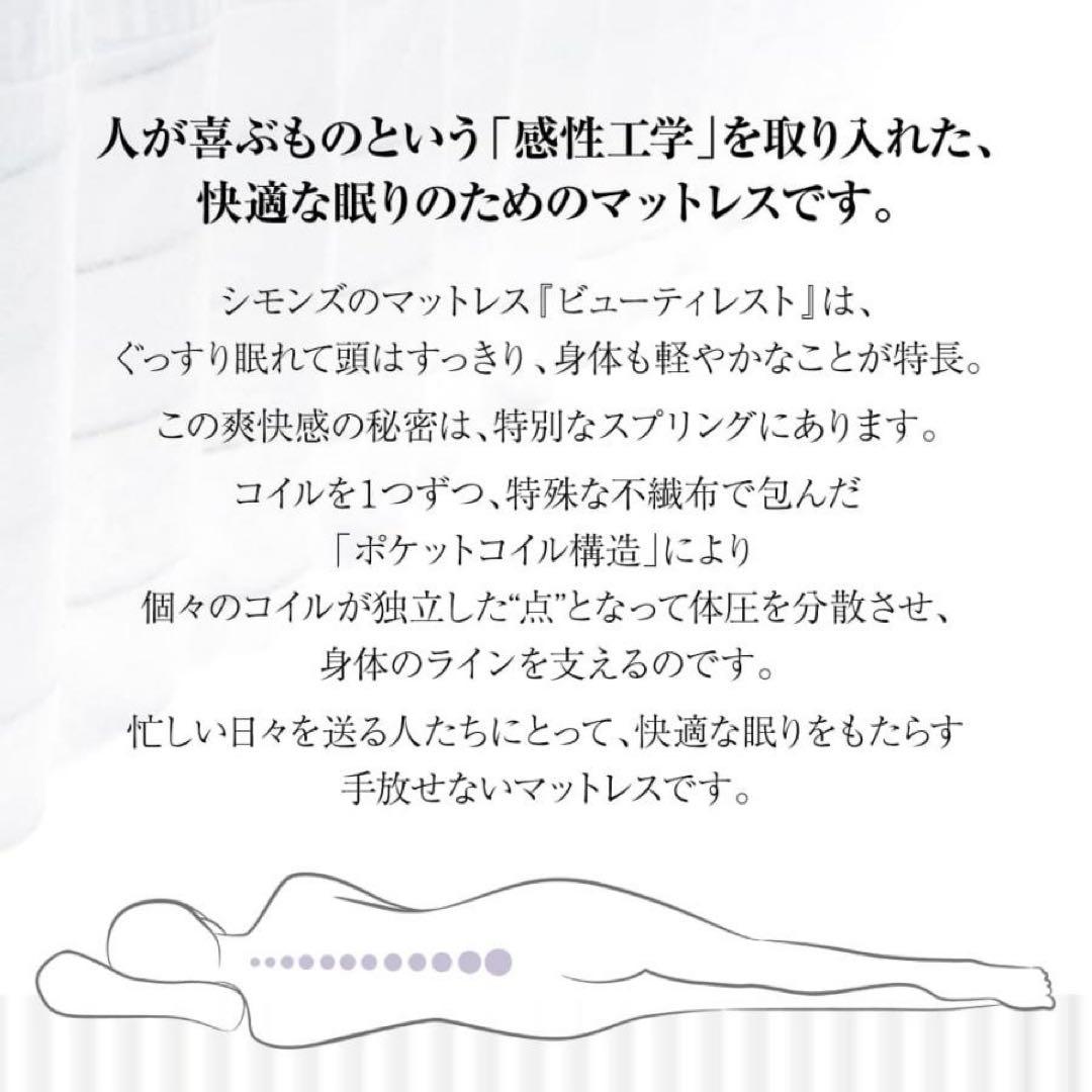 【新品同様】SIMMONS Beautyrest Premium NEW FIT