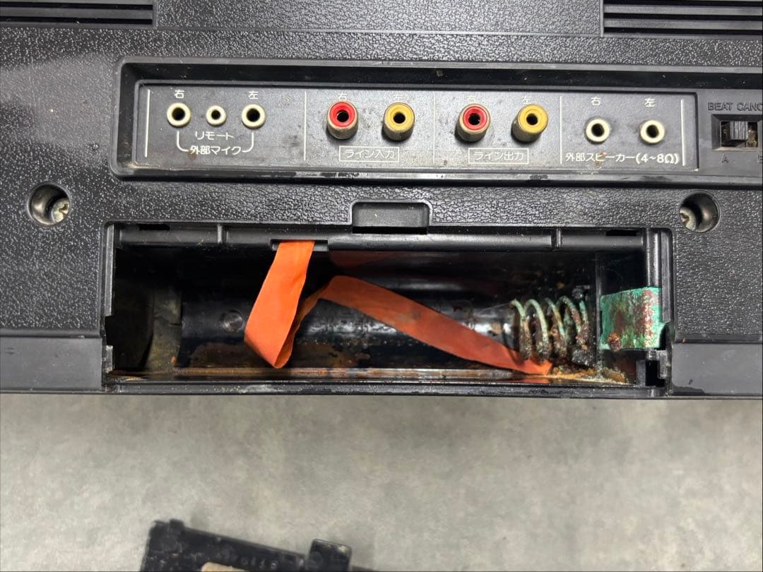 希少！SHARP ラジカセ GF-305ST 昭和レトロ 70s シルバーボディ