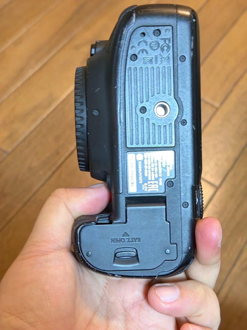 Canon EOS 5D Mark IV モニターに不備あり