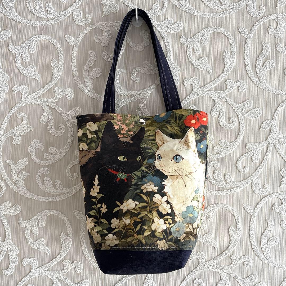 rose様オーダーページ♡ランチバッグ☆トートバッグ☆猫柄♡ジョリーフルール