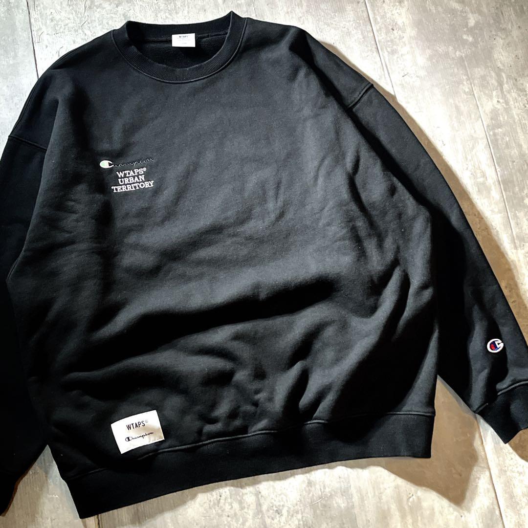 WTAPS×Champion ACADEMY CREW NECK スウェット　L