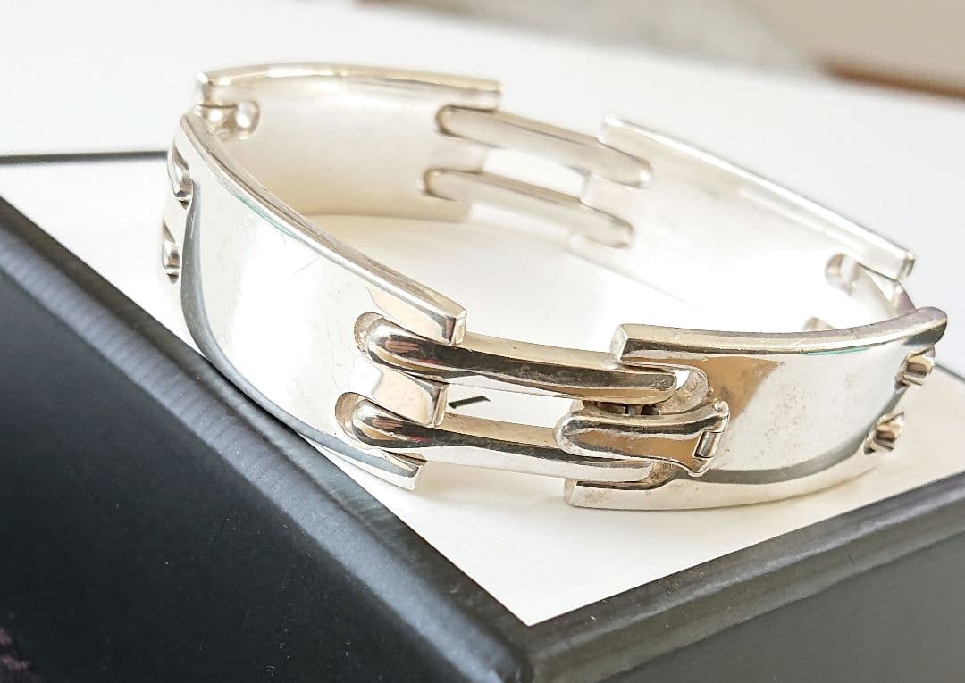 超希少！ GUCCI ゲート ブレスレット ワイド