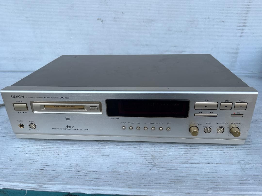 DENON デノン DMD-1500 MDレコーダー　動作品