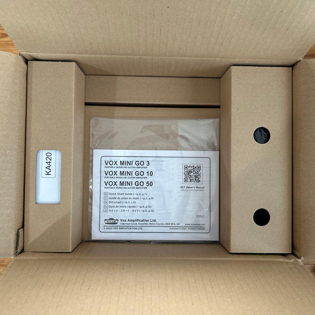 VOX MINI GO 50 ポータブルギターアンプ