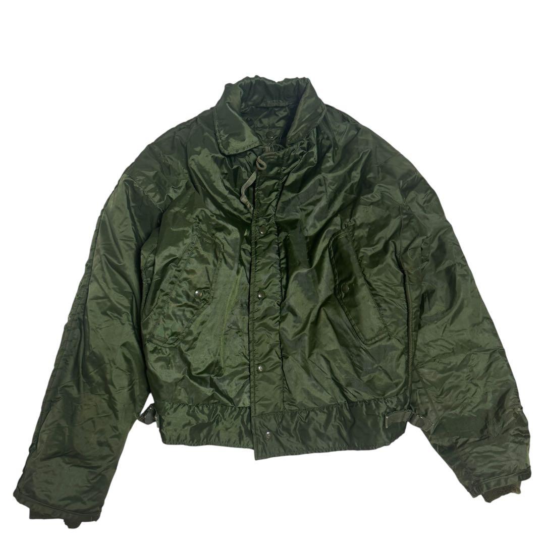 60s USNAVY A-1 デッキジャケット M 38-40 ミリタリーカーキ
