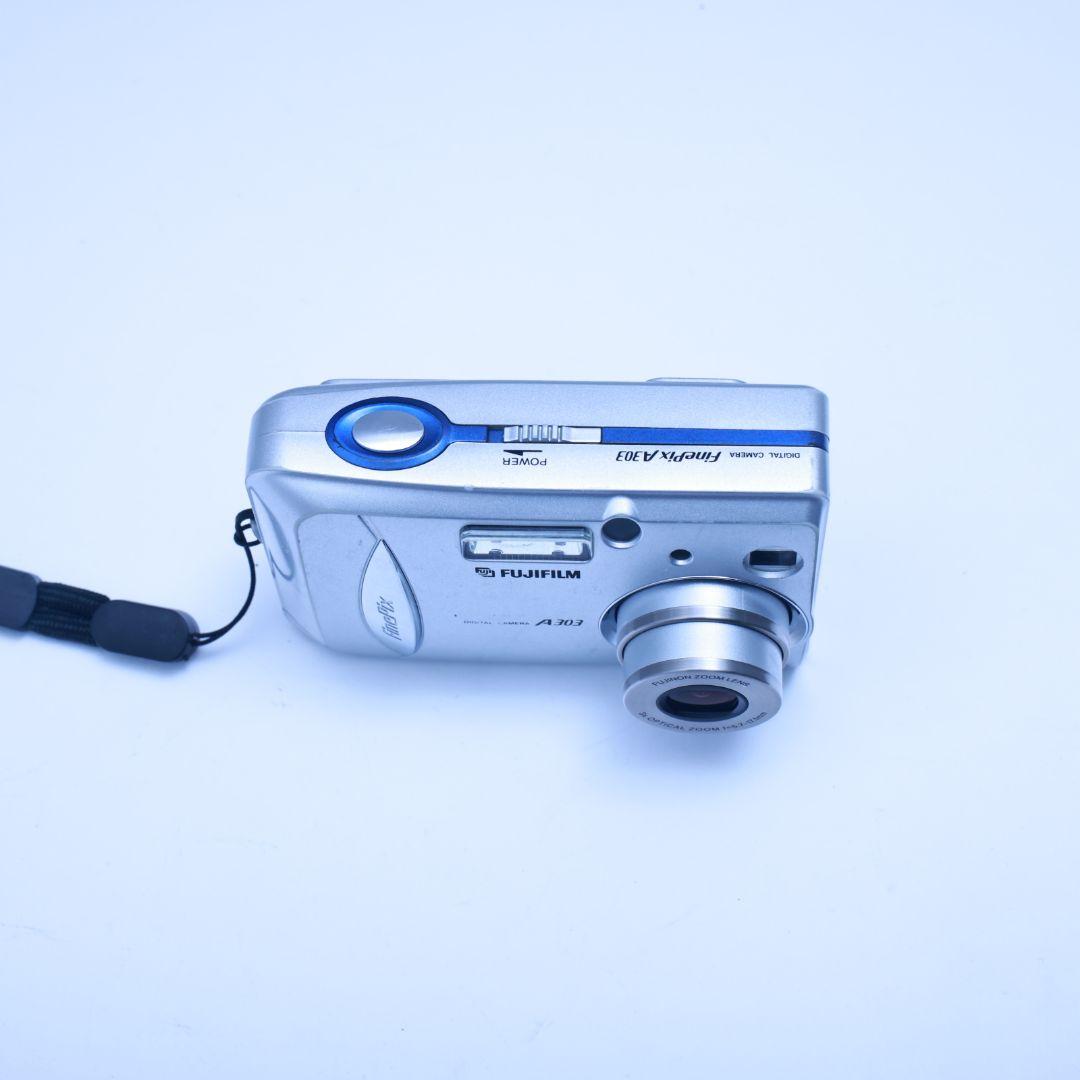 スマホ転送可 FUJIFILM デジタルカメラ A303 電池メモリーカード