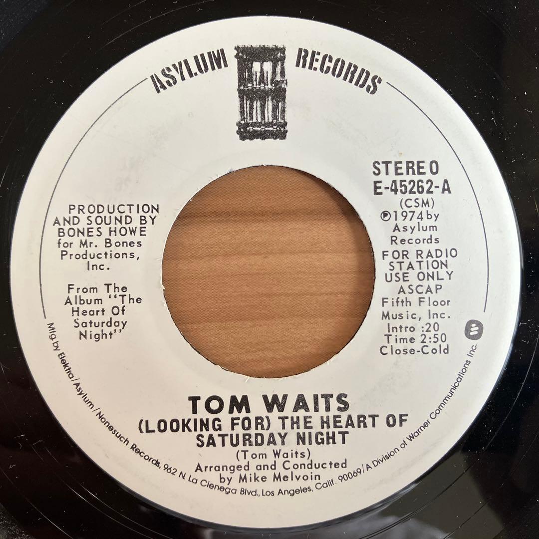 洋楽 Tom Waits The Heart Of Saturday Night